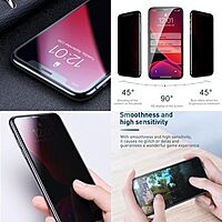 Baseus 0.3mm Dustproof Privacy Glass Screen Protector iPhone11Pro/X/XS 2PCS