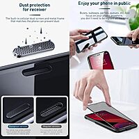 Baseus 0.3mm Dustproof Privacy Glass Screen Protector iPhone11Pro/X/XS 2PCS