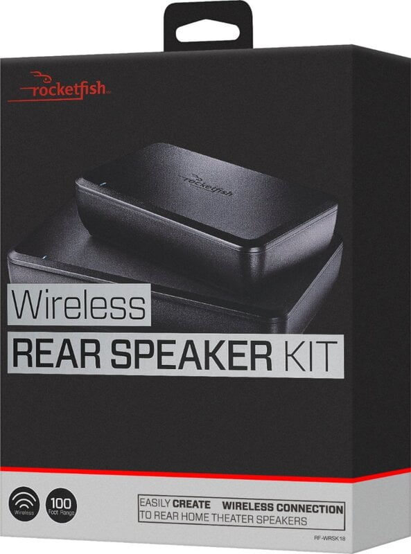 Subwoofer Wireless Rear Speaker Kit - Black Subwoofer Wireless Rear Speaker Kit - Black