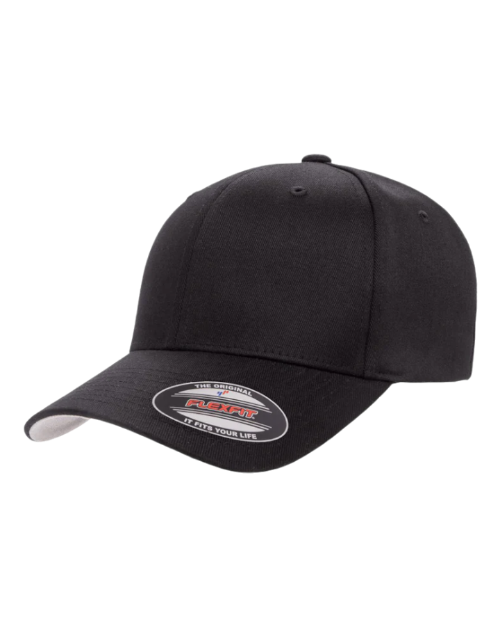 Flexfit® 6277 Wooly Combed Black Flexfit® 6277 Wooly Combed Black