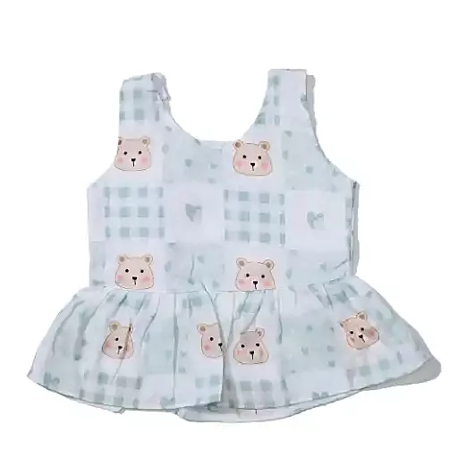 Hosiery top with cotton shorts