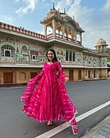 P150: Beautiful 3PC Georegtte Long Dresses