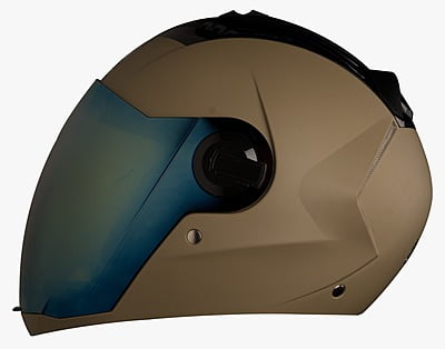 STEELBIRD SBA-2 SS MAT DESERT STORM D/V (GOLD) (M)