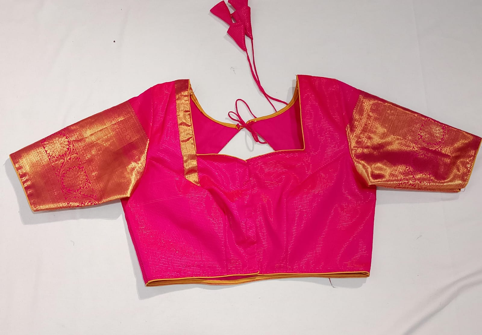 N130: Ready To Ship Beautiful Saree With Stitched Blouse