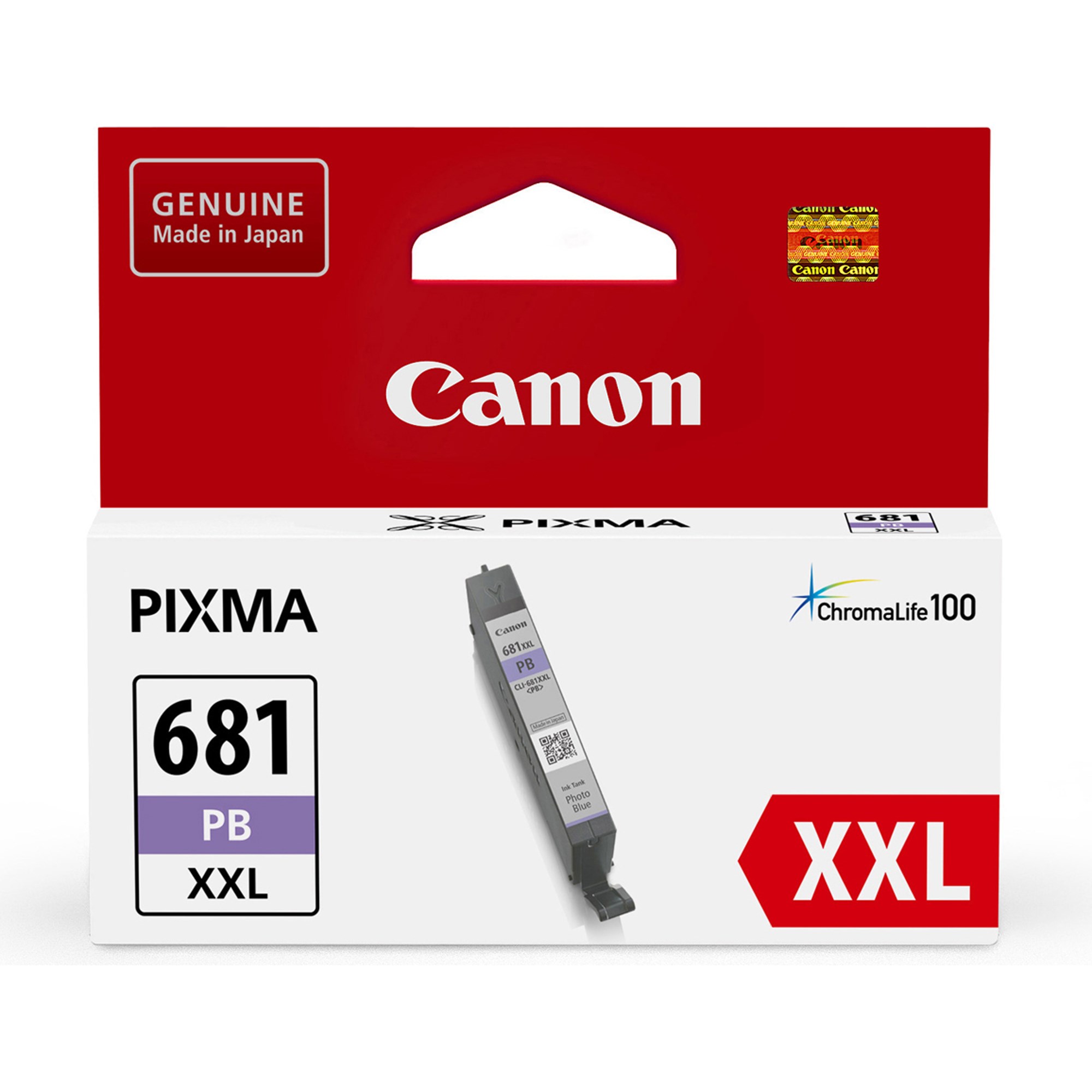 Canon Pixma CLI681XXLPB Photo Ink Cartridge Extra High Yield Blue