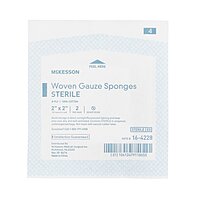 McKesson Gauze Sponge 2 X 2 Inch 8-Ply Sterile (PK/2EA)
