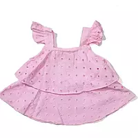 Cotton hakoba top and shorts