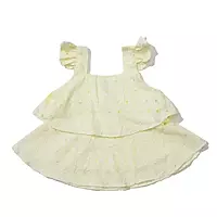 Cotton hakoba top and shorts