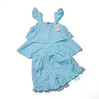 Cotton hakoba top and shorts