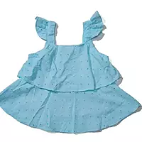 Cotton hakoba top and shorts