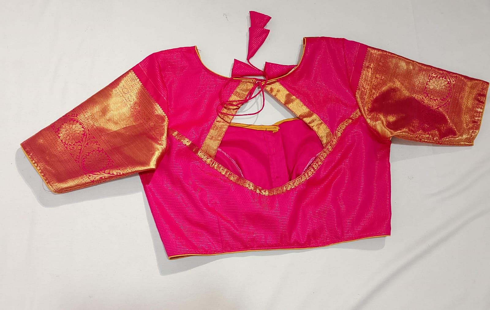 N130: Ready To Ship Beautiful Saree With Stitched Blouse