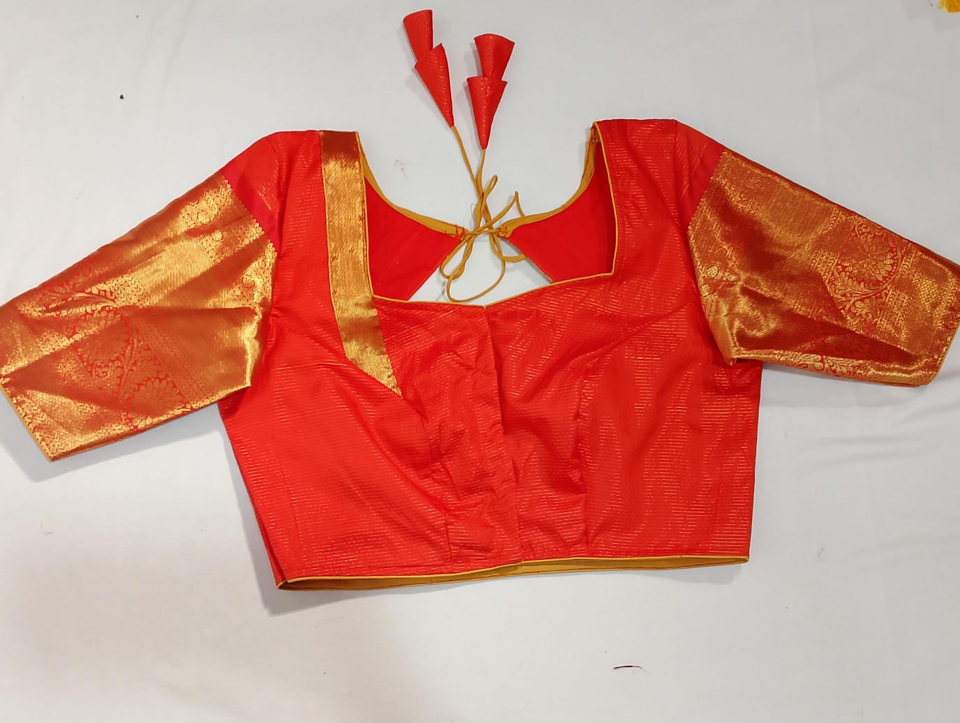 N129: Ready To Ship Beautiful Saree With Stitched Blouse