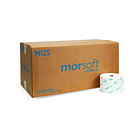 Morcon Morsoft 0.88" Core Bath Tissue White 3.9" X 4" 1-Ply 2500 Sheets 24 / cs