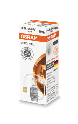 OSRAM AUTOMOTIVE 64156 BULB - H3 , 24V/70W