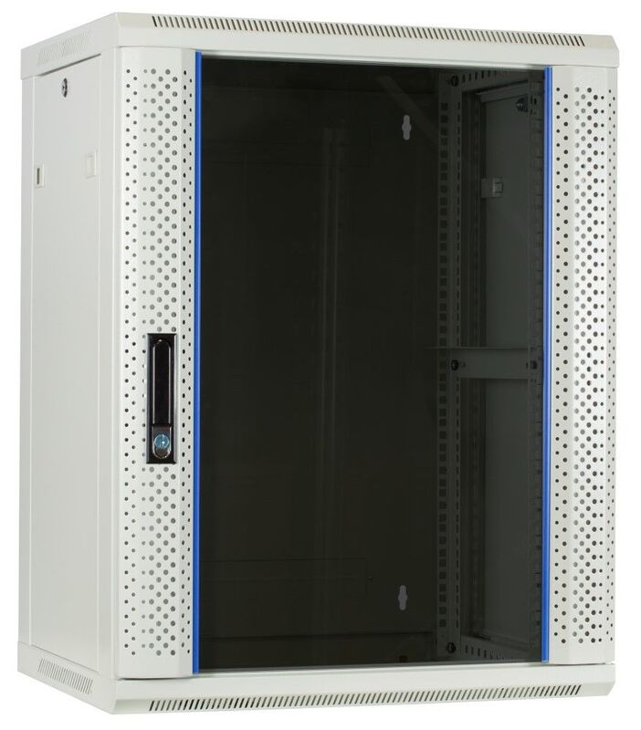 15U white wall mount rack with glass door 600x450x770mm (WxDxH) 15U white wall mount rack with glass door 600x450x770mm (WxDxH)