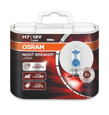 OSRAM AUTOMOTIVE 64210NBL BULB - H7 , 12V/55W (NIGHT BREAKER LASER)