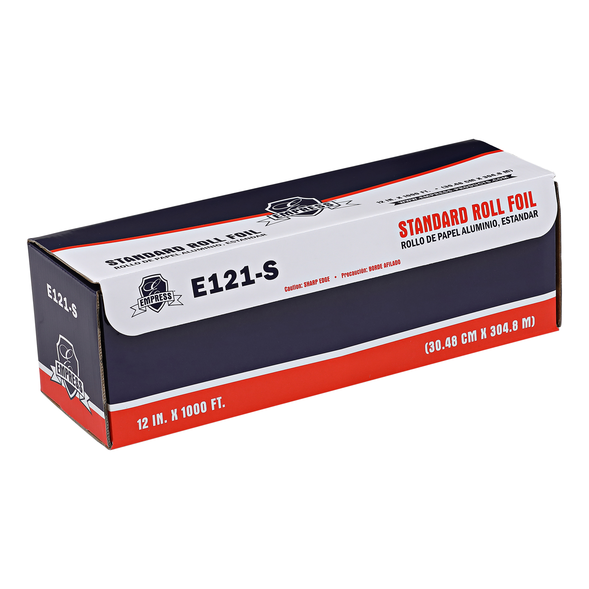 Empress Standard Roll Foil 12" X 1000' 50 gauge 1 Roll