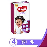 Huggies Pants (Size 4) Jumbo 9-14Kgs 50S