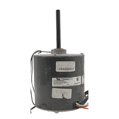 Motor Condensador Cerrado, 3/4 HP, 460V, 60Hz, 2.15A, 1PH, 1075 RPM, 2.15 Ampers, Reversible, Capacitor 12.5 Mf 370VAC, Baleros - 648-410/62