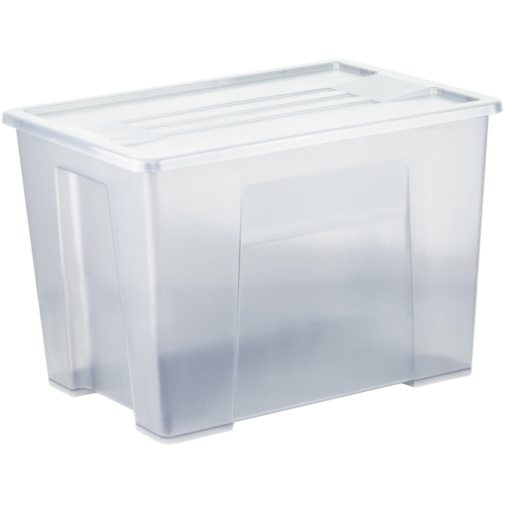 Italplast 20 Litre Storage+ Modular Storage Box  With Lid Graphite