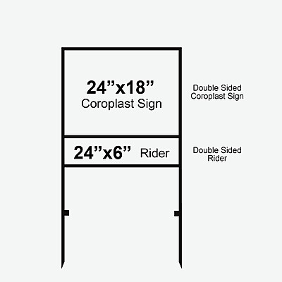 Outdoor Metal Yard Sign Holder Outdoor Metal Yard Sign Holder