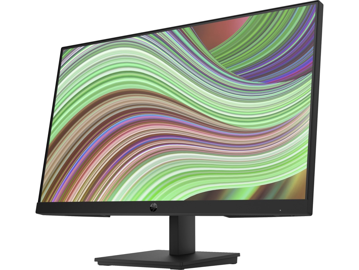 HP P24v G5 23.8" FHD Monitor, Black Color, Connectivity : 1 VGA, 1 HDMI 1.4 - 64W18AS
