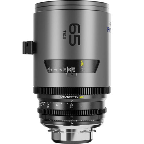 DZOFILM Pavo 2x anamorphic Prime  Macro 65mm T2.8-Neutral Coating- PL&EF mount (meter)