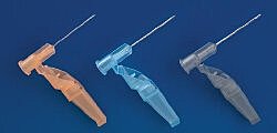 Safety Hypodermic Needle Needle-Pro® EDGE™ 1-1/4 Inch Length 27 Gauge Regular Wall Hinged Safety Needle