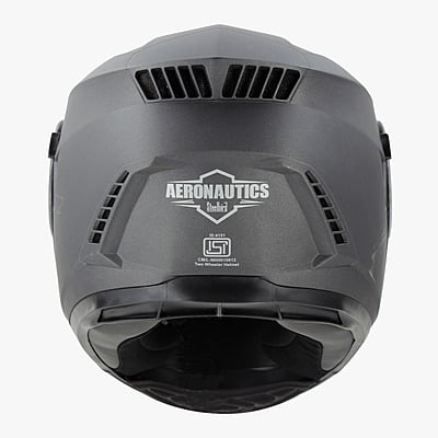 STEELBIRD SBH-40 MATT AXIS GREY C/V 580 MM