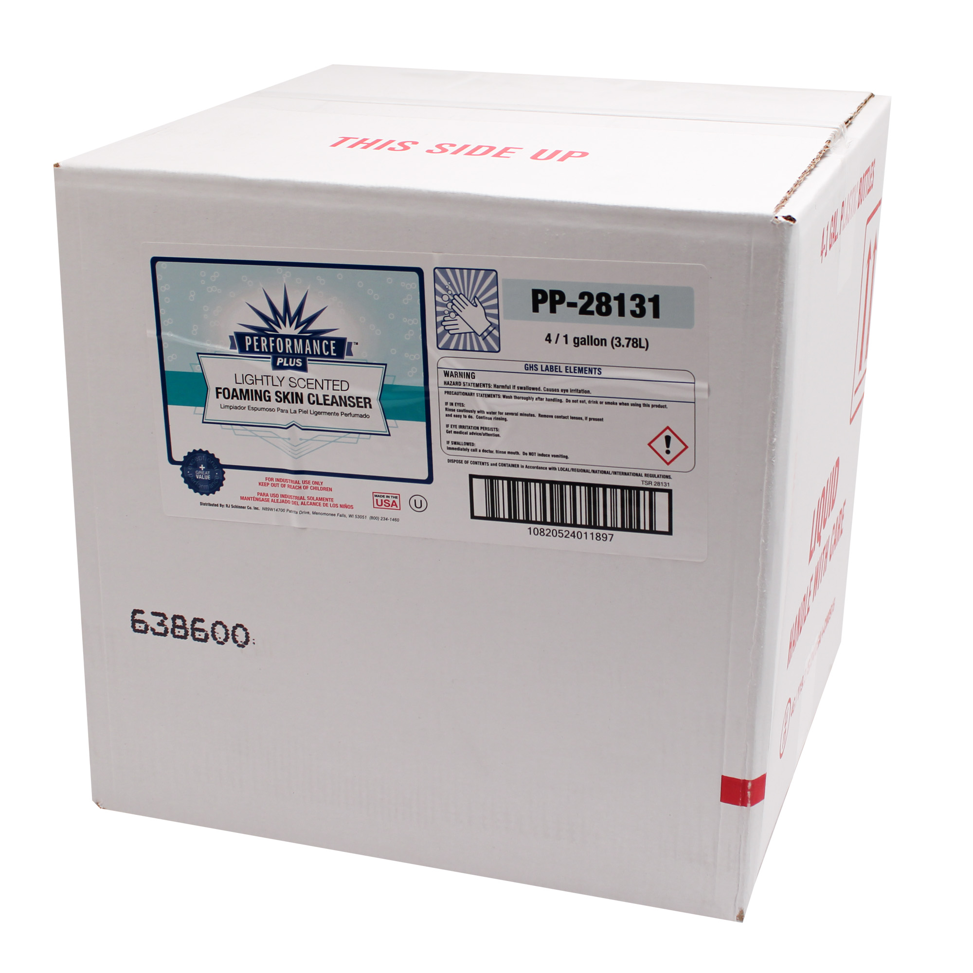 Performance Plus Foaming Skin Cleanser Lightly Scented 1 Gallon Pink 4 / cs