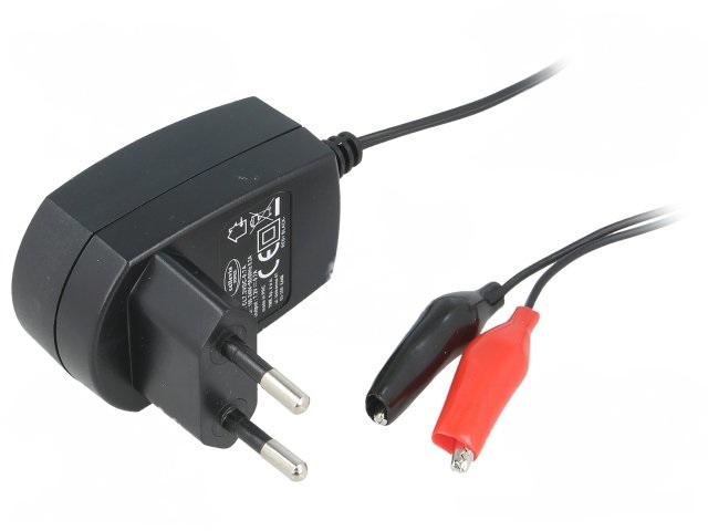 Charger for acid-lead Battery 1.2A; 4÷12Ah Charger for acid-lead Battery 1.2A; 4÷12Ah