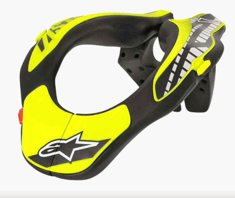 Alpinestars YOUTH NECK SUPPORT-Black/Yellow