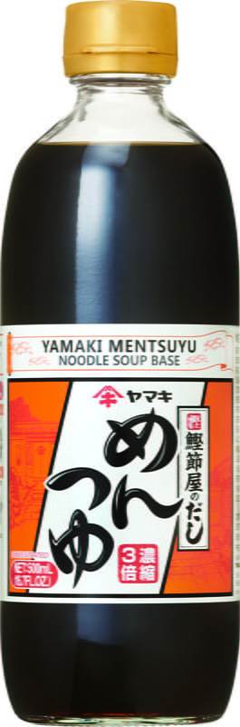 Yamaki Men-Tsuyu 500ml (L) 2/12/16.9 floz