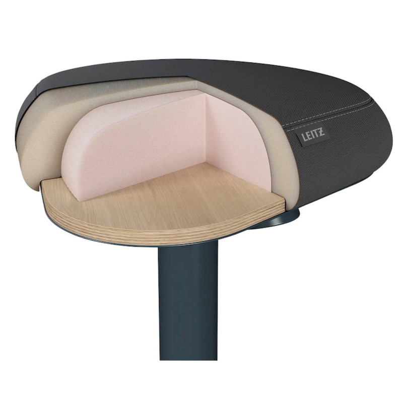 LEITZ 6544-89 ERGO ACTIVE SITTING STOOL 47CM - 64CM