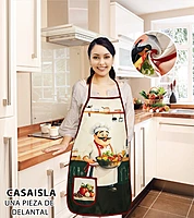 DELANTAL D/COCINA P/DAMA - DELA2307