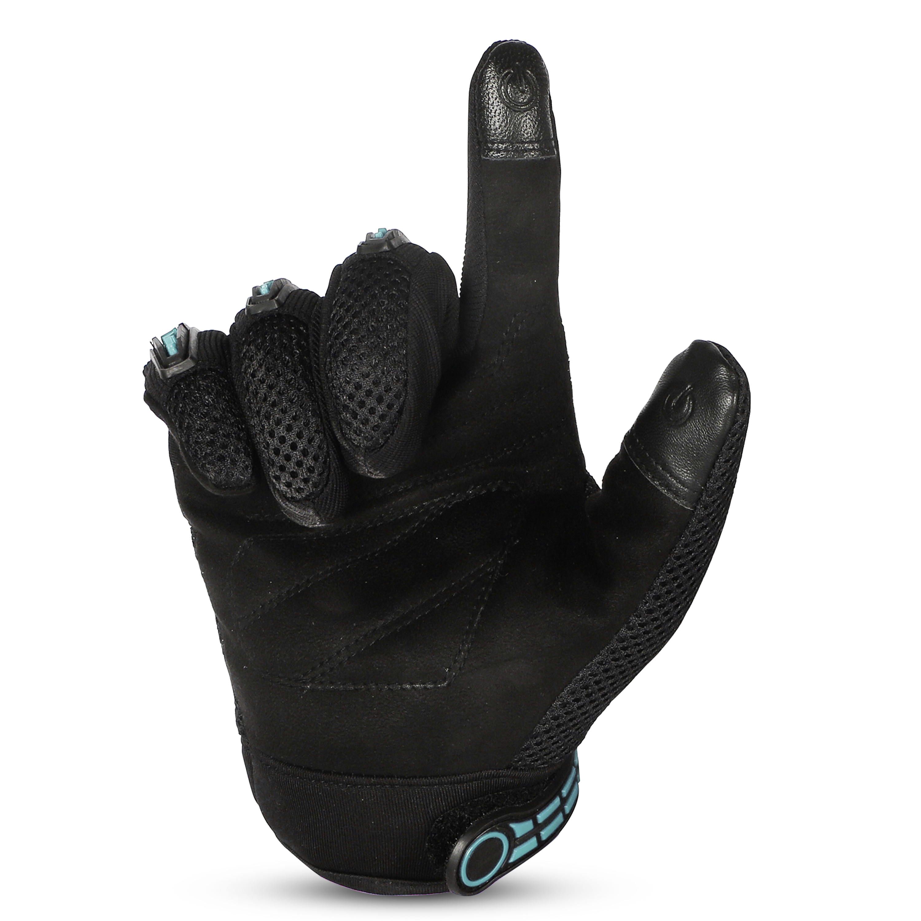 STEELBIRD GLOVES F/F RIDING PRO JAZZ BLUE (XXL)
