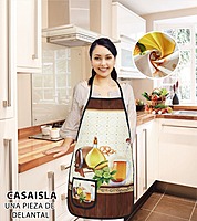 DELANTAL D/COCINA P/DAMA - DELA2307