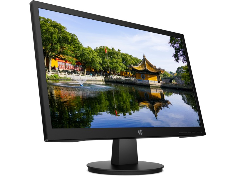 HP V22v G5 21.45" FHD Monitor, Black Color, Connectivity: 1 VGA, 1 HDMI 1.4 - 65P56AS