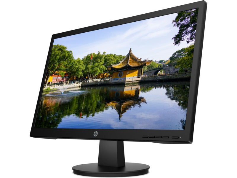 HP V22v G5 21.45" FHD Monitor, Black Color, Connectivity: 1 VGA, 1 HDMI 1.4 - 65P56AS
