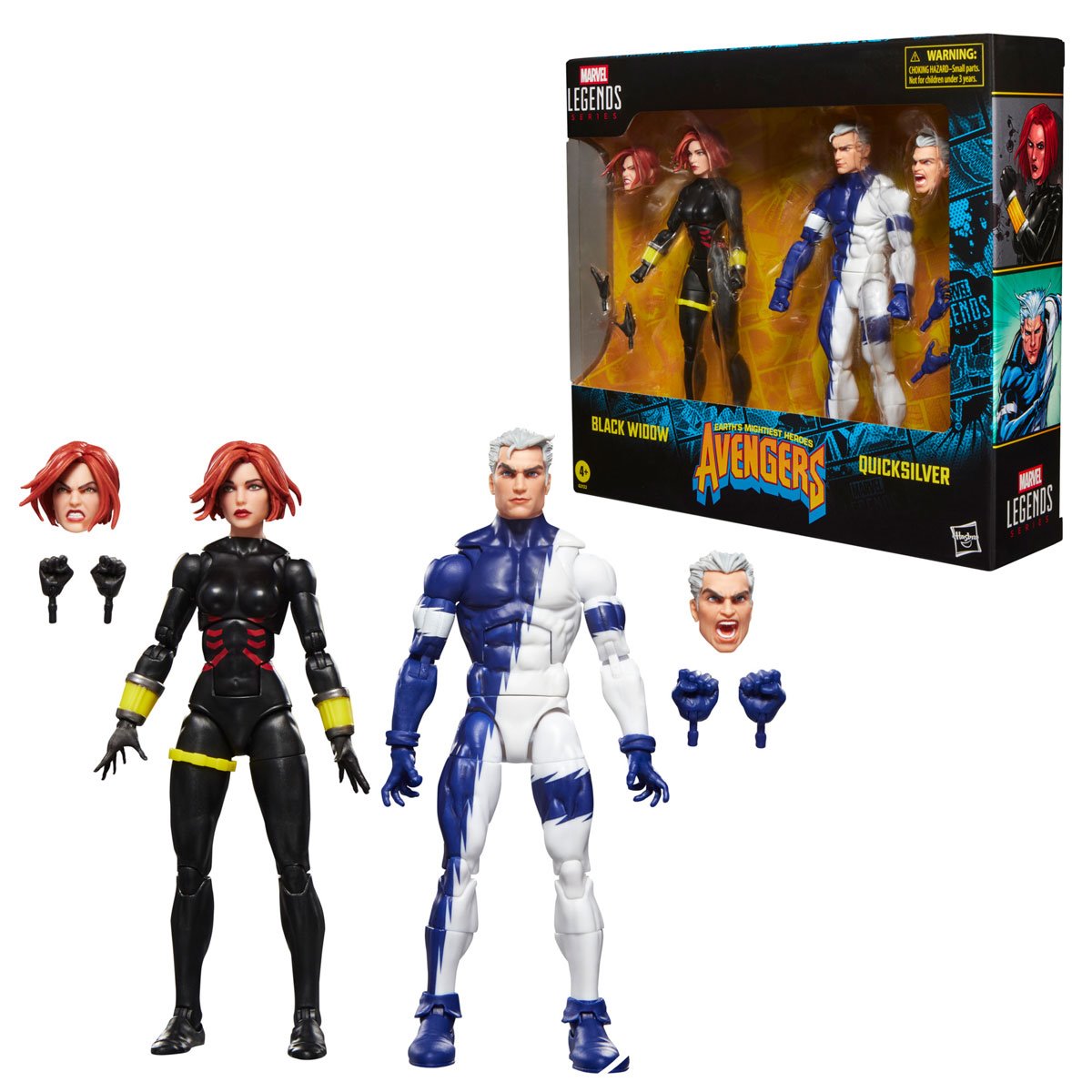 Black Widow & Quicksilver 2pack