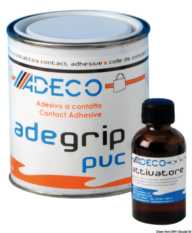 Glue for PVC ADEGRIP NA 125 ml + activator 10 ml