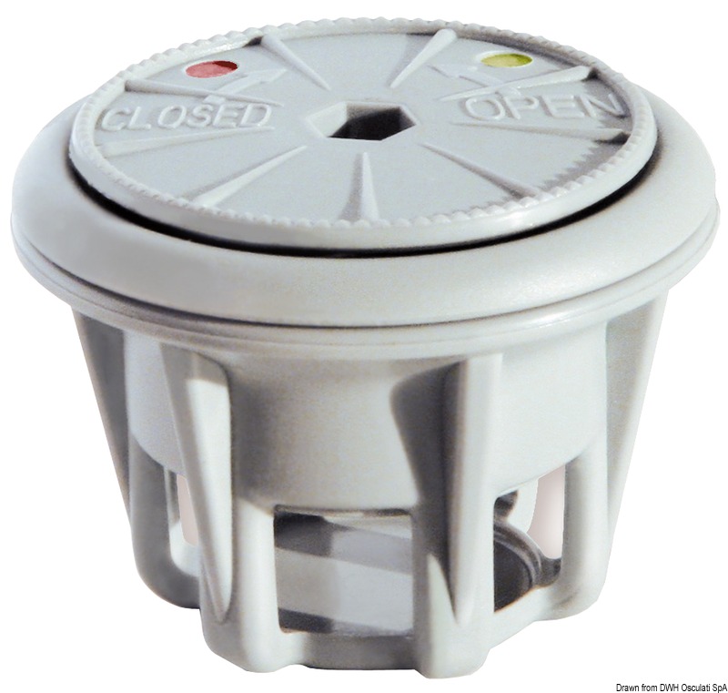 Pressure relief valve 250 mbar