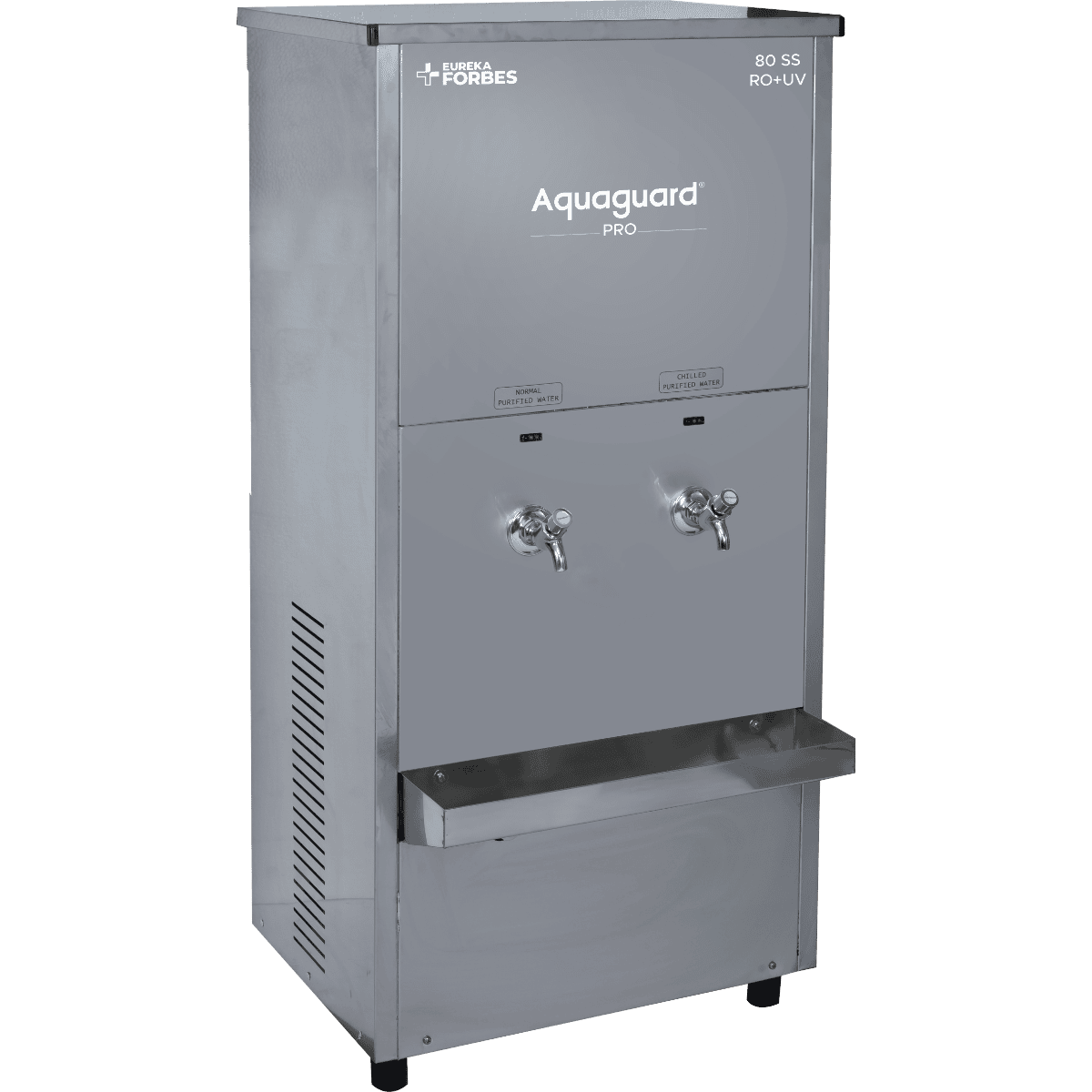 Commercial Stainless Steel Aquaguard Pro Pure Chill 80 SS Water Cooler with Water Purifier