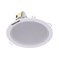 HIKVISION Analog Audio Kit with 60W Analog Amplifier and 4* 6W Ceiling Speakers