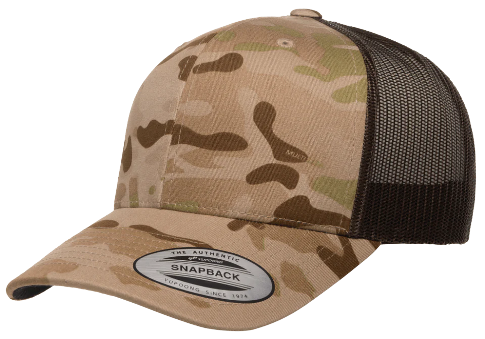 Yupoong 6606MC MultiCam Arid/Brown Yupoong 6606MC MultiCam Arid/Brown