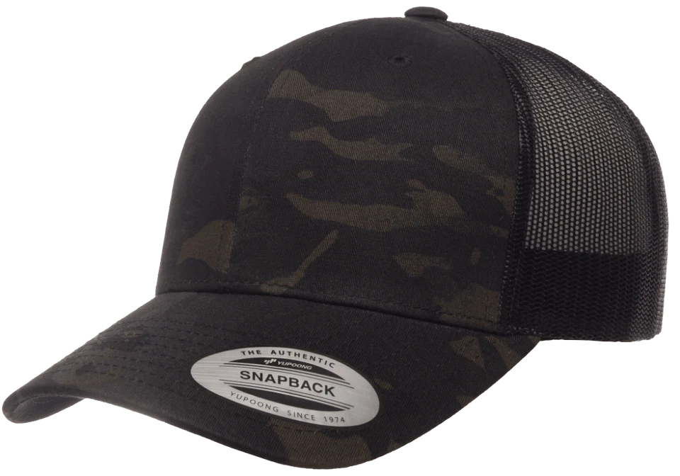 Yupoong 6606MC MultiCam Black Yupoong 6606MC MultiCam Black