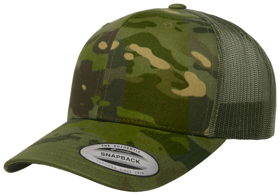 Yupoong 6606MC MultiCam Tropic/Green Yupoong 6606MC MultiCam Tropic/Green