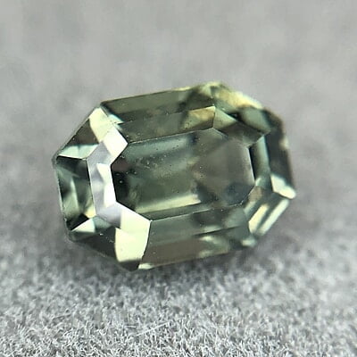 0.97ct Octagon Step Cut Sapphire