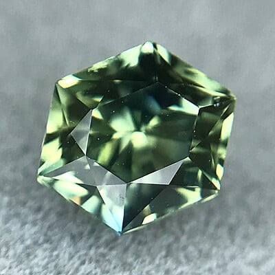 1.03ct Hexagon Step Cut Sapphire 1.03ct Hexagon Step Cut Sapphire