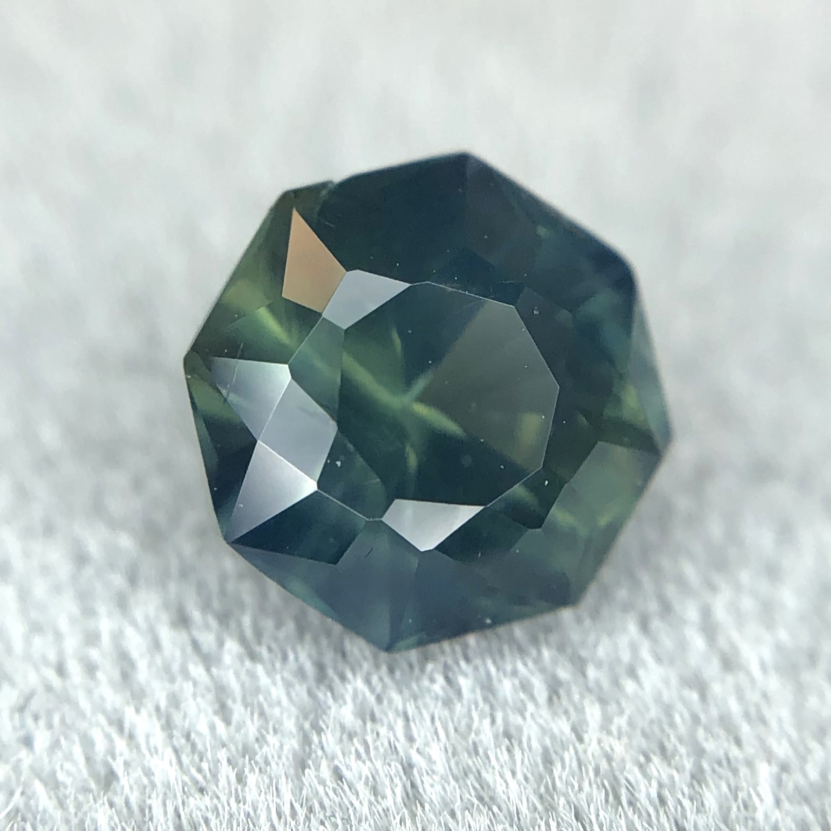 1.03ct Hexagon Step Cut Sapphire